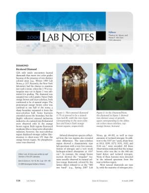 Summer 2009 Gems & Gemology Lab Notes