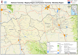 Natmauk Township - Magway Region and Pyawbwe Township - Mandalay Region