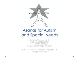 Asanas for Autism and Special Needs