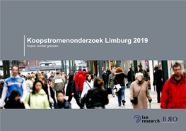 Koopstromenonderzoek Limburg 2019