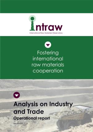 Analysis on Industry and Trade Operational Report