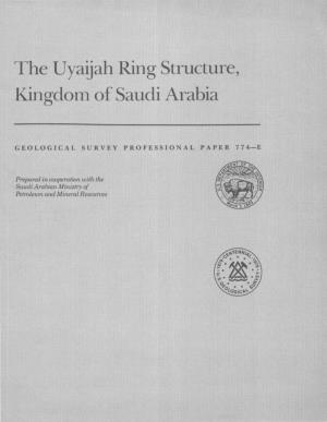 The Uyaijah Ring Structure, Kingdom of Saudi Arabia