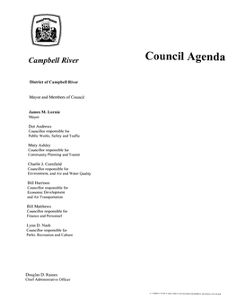 Council Agenda