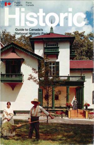 Guide to Canada's , •National Historic Paj^G