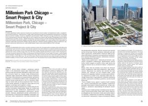 Millenium Park Chicago – Smart Project & City
