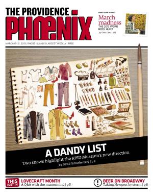 The Providence Phoenix | March 15, 2013 3