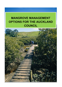 Mangrove Management Options for the Auckland Council