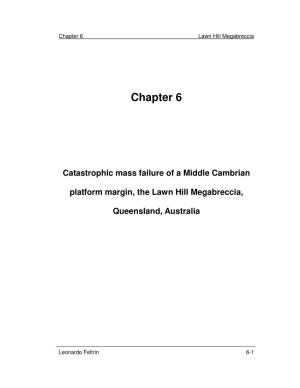 Chapter 6 Lawn Hill Megabreccia