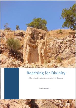 Reaching for Divinity the Role of Herakles in Relation to Dexiosis