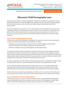 Child Pornography Laws