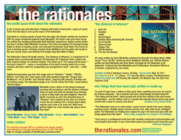 Therationales.Com “The Distance in Between”