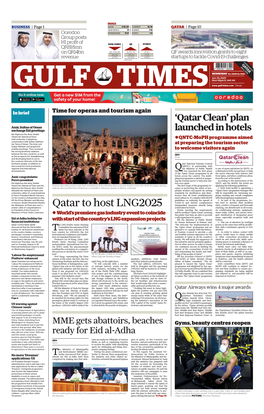 Qatar to Host LNG2025 Undertaken by Hotels