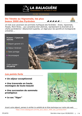 De L'aneto Au Vignemale, Les Plus Beaux 3000 Des Pyrénées Les
