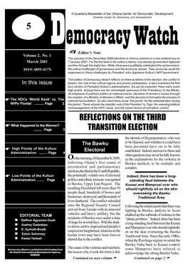 Democracy Watch 5