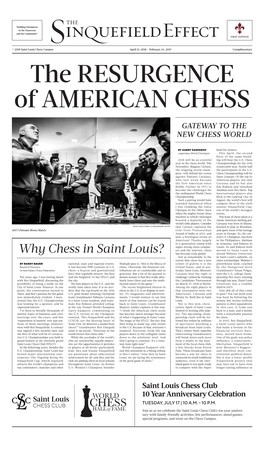 Why Chess in Saint Louis? Has Become Truly Global