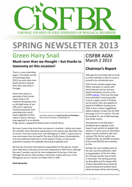 CISFBR Newsletter Spring 2013.Pdf