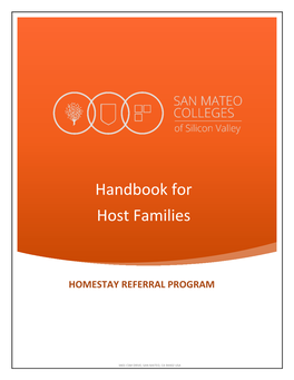 Handbook for Host Families