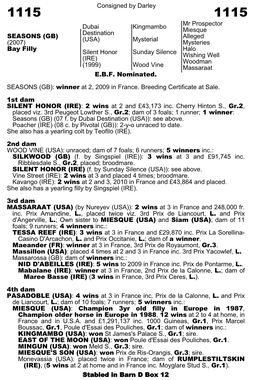 USA) Mysterial (2007) Mysteries Bay Filly Halo Silent Honor Sunday Silence Wishing Well (IRE) Woodman (1999) Wood Vine Massaraat E.B.F