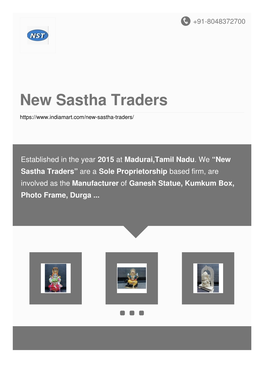 New Sastha Traders