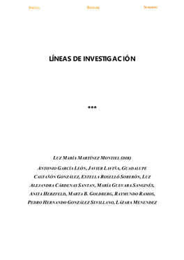 Líneas De Investigación