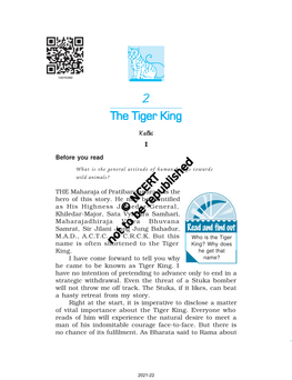 The Tiger King? Why Does King