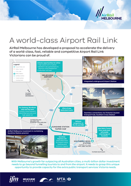 A World-Class Airport Rail Link