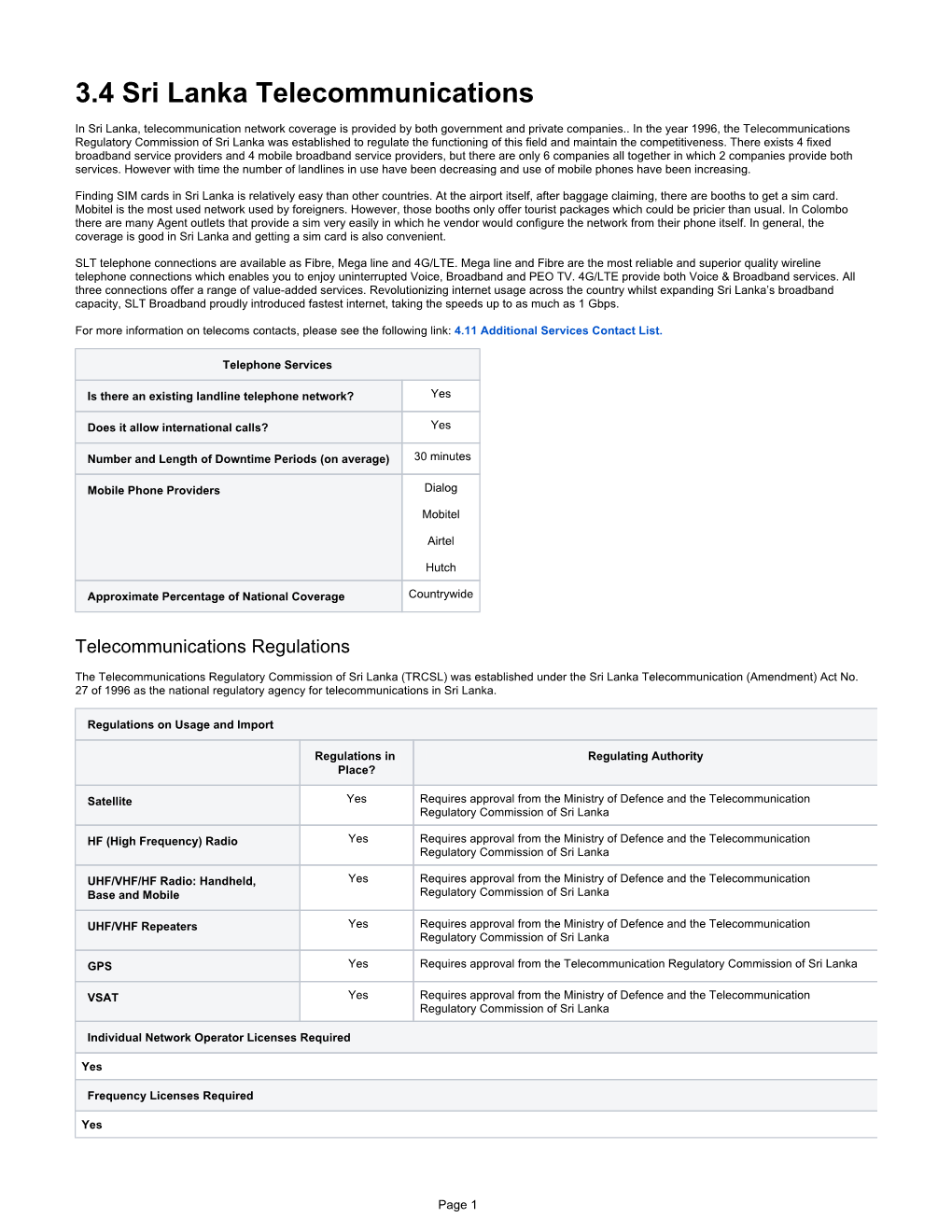 3.4 Sri Lanka Telecommunications