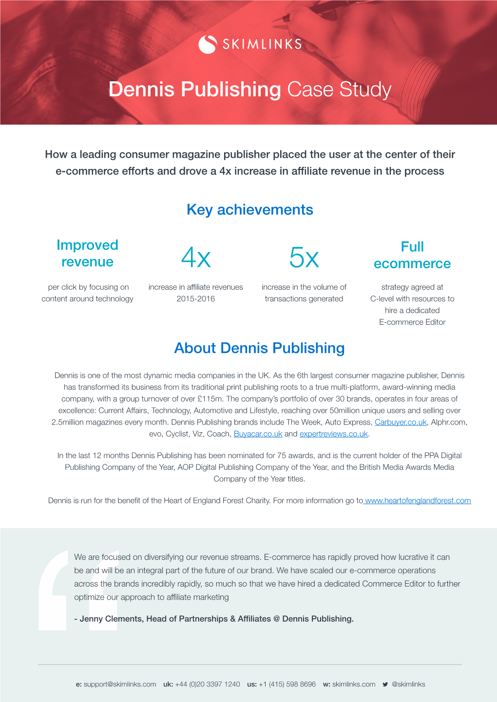 Dennis Publishing Case Study