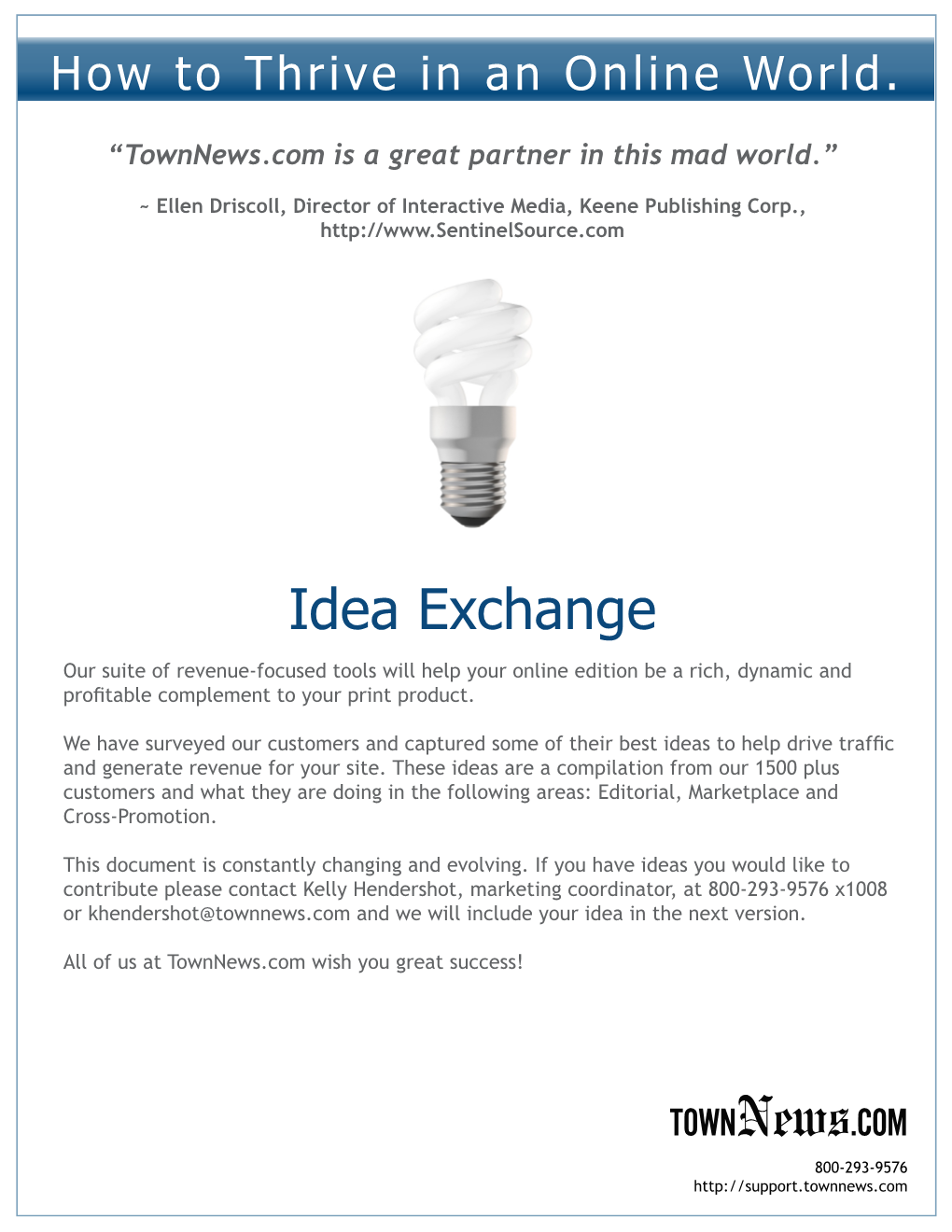 Idea Exchange