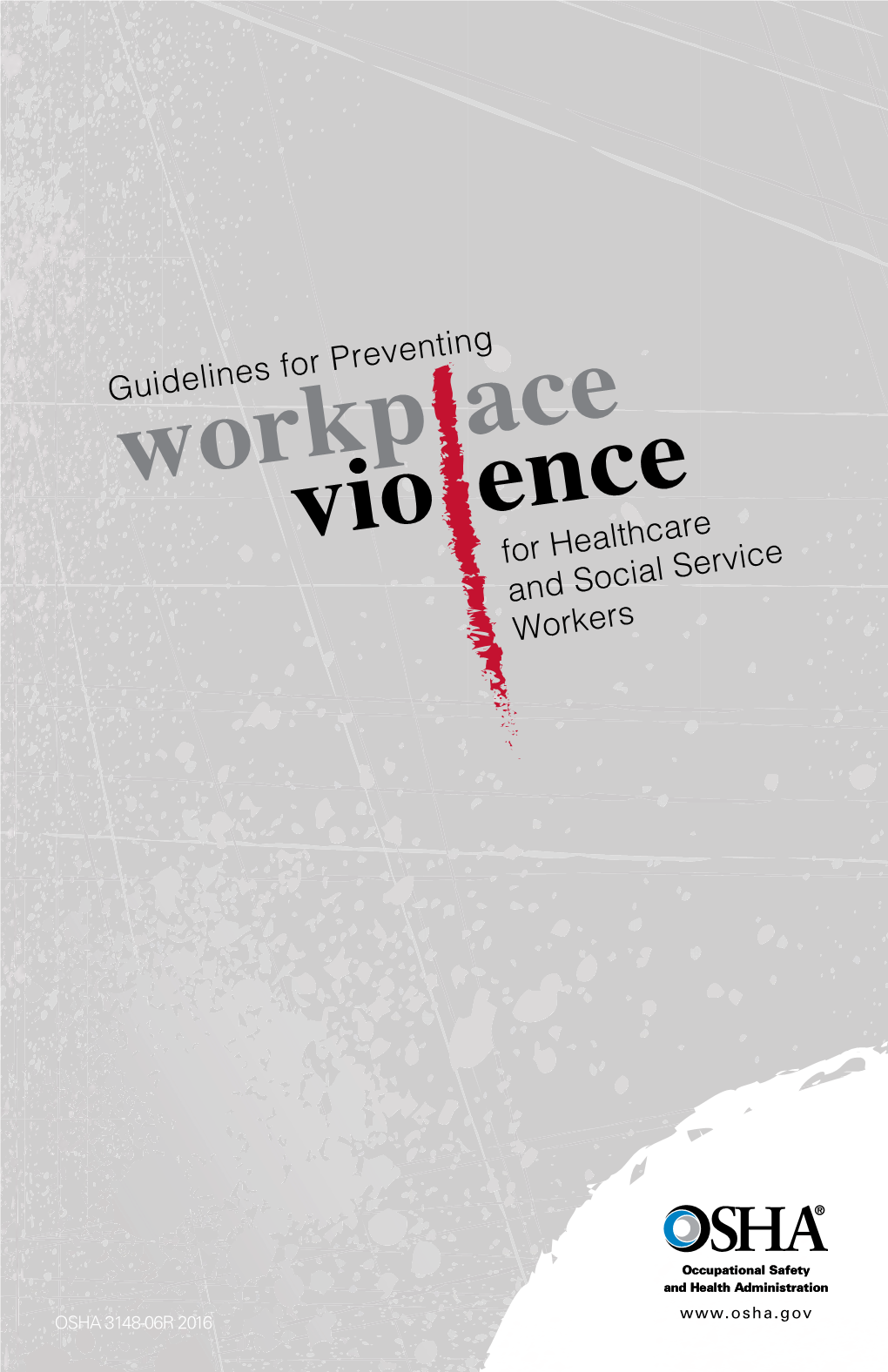 Guidelines for Preventing Workplace Violence for Healthcare and Social Service Workers