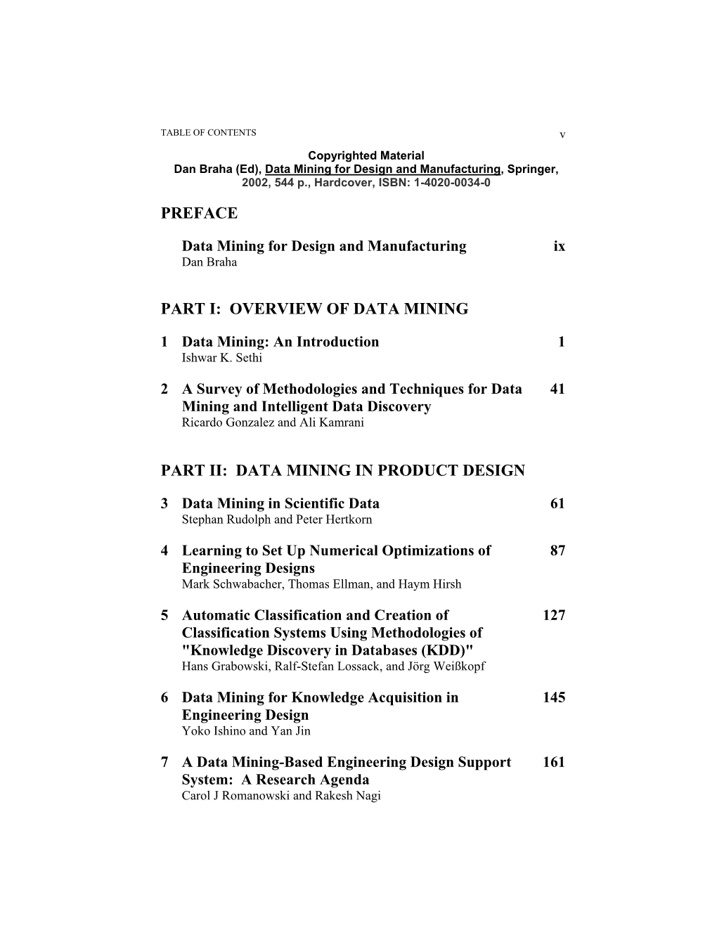 Data Mining: an Introduction 1 Ishwar K