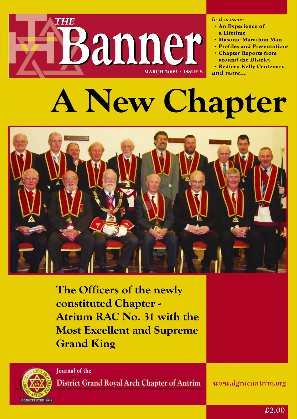 The Officers of the Newly Constituted Chapter - Atrium RAC No