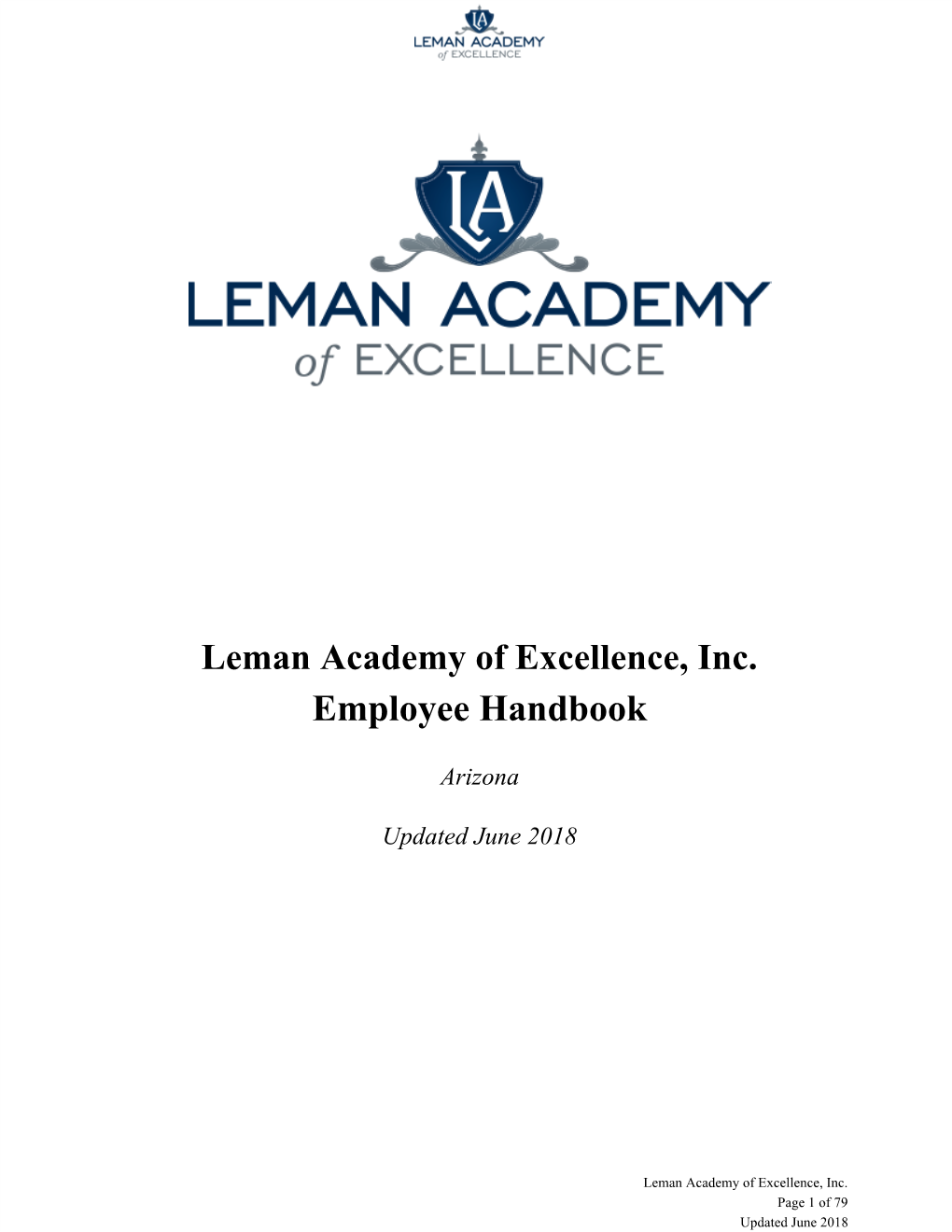 Employee Handbook