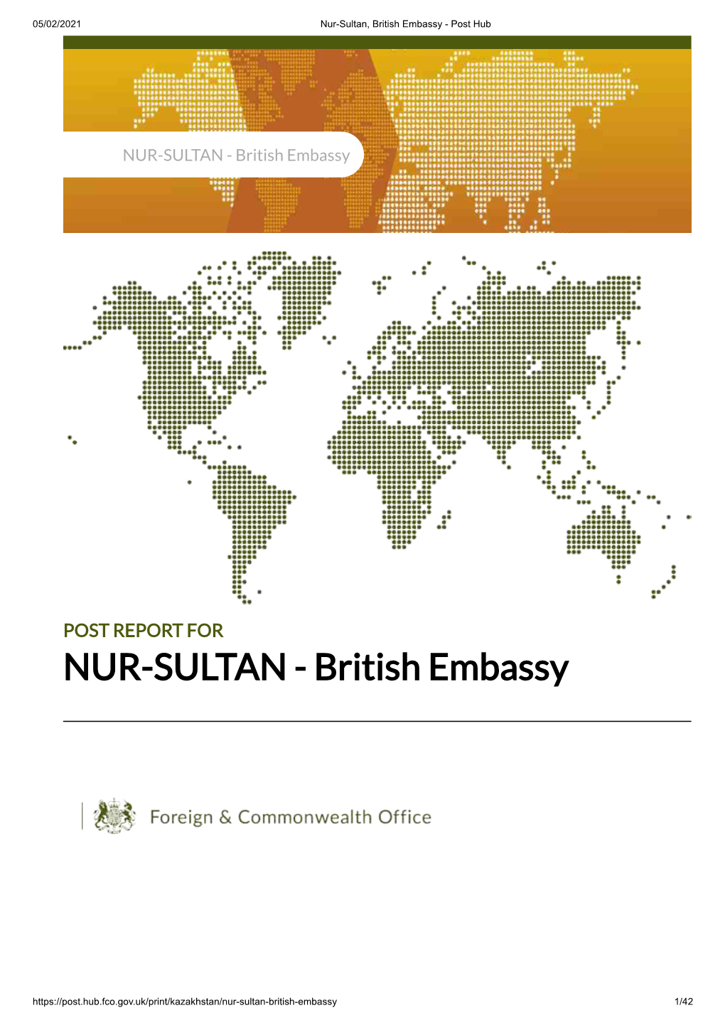 British Embassy - Post Hub