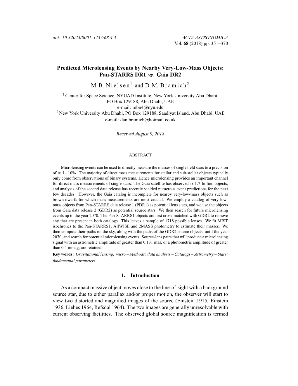 Predicted Microlensing Events by Nearby Very-Low-Mass Objects: Pan-STARRS DR1 Vvss