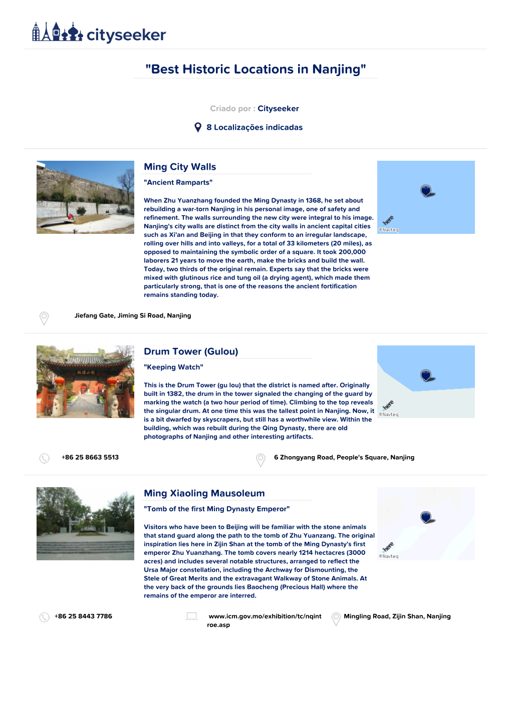 Best Historic Locations in Nanjing