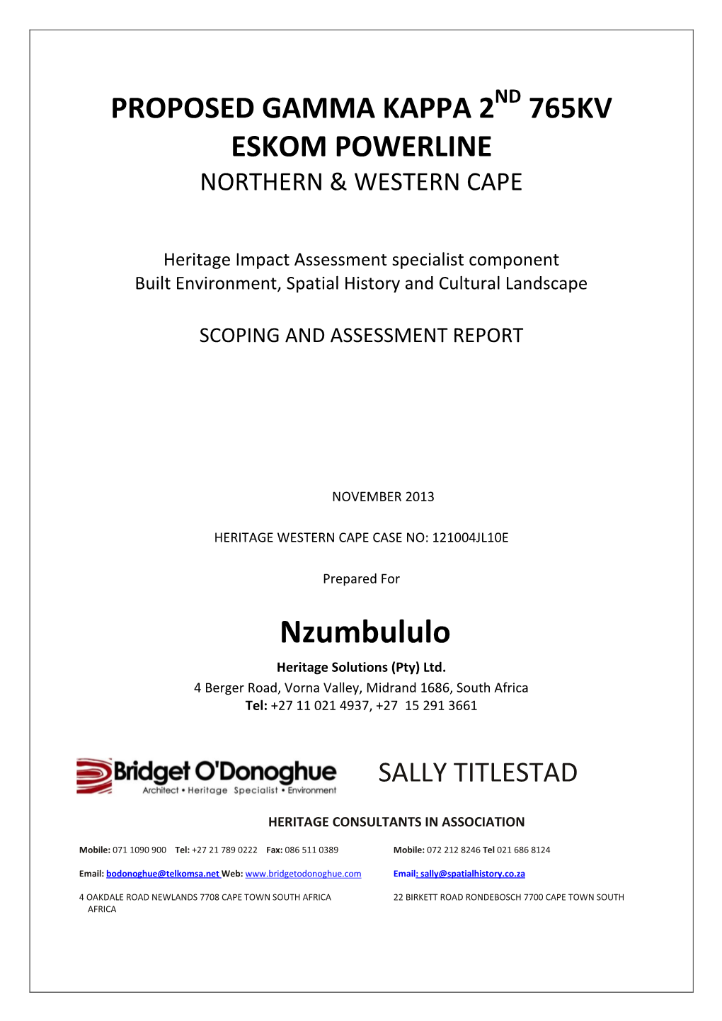 Northern & Western Cape