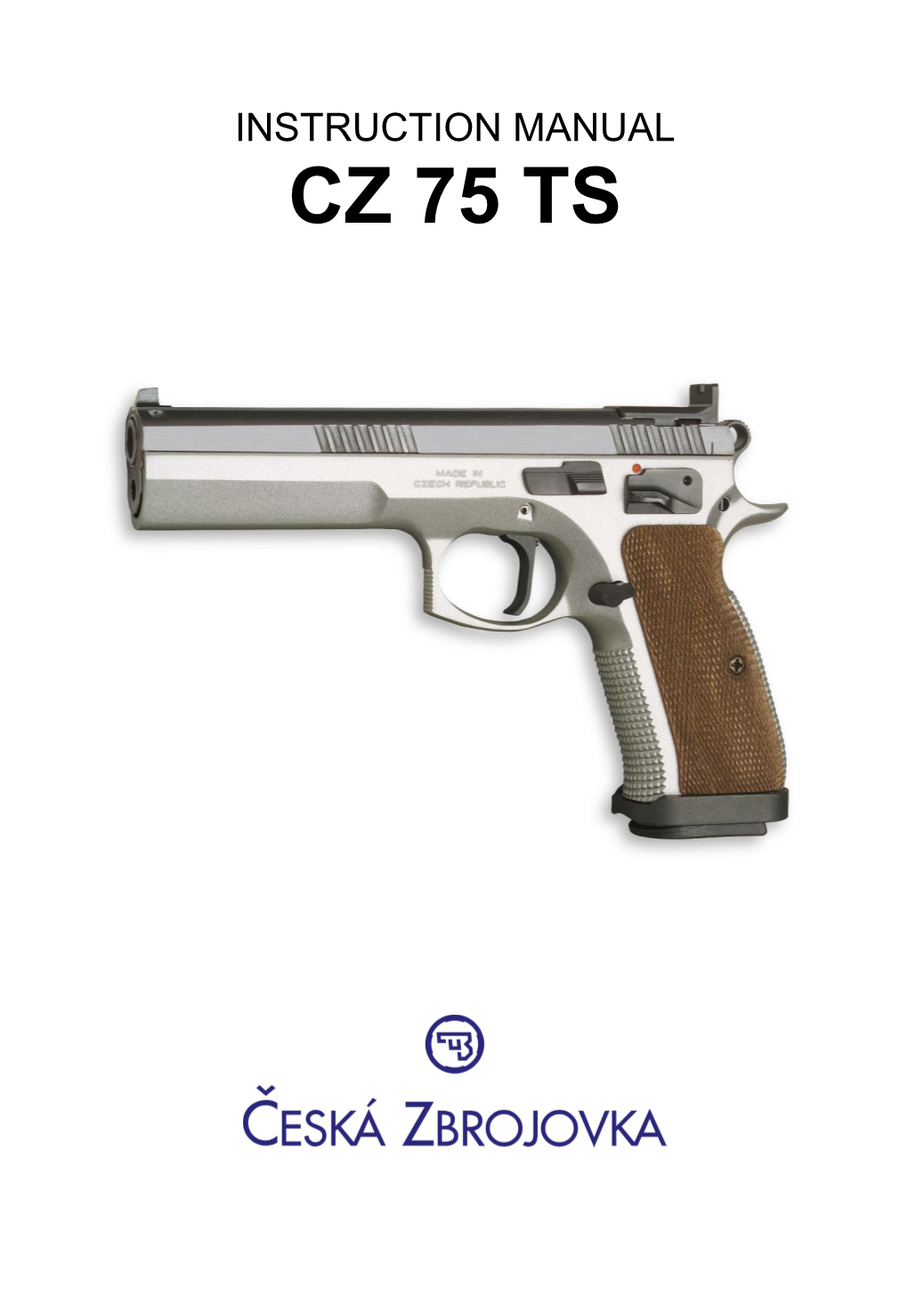 Instruction Manual Cz 75 Ts