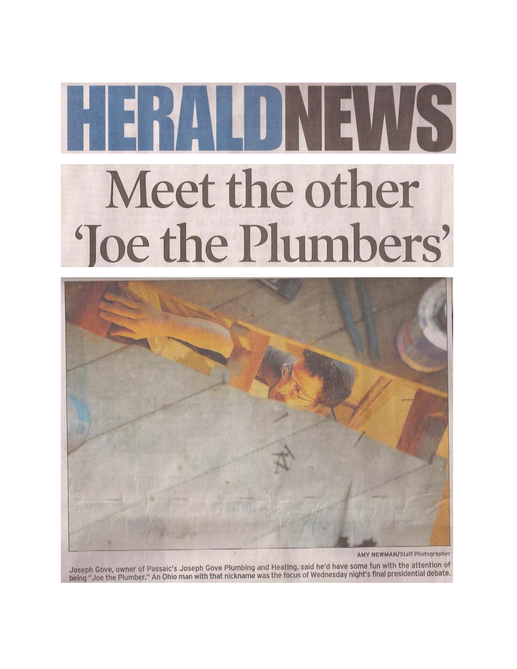 Joe the Plumbers'