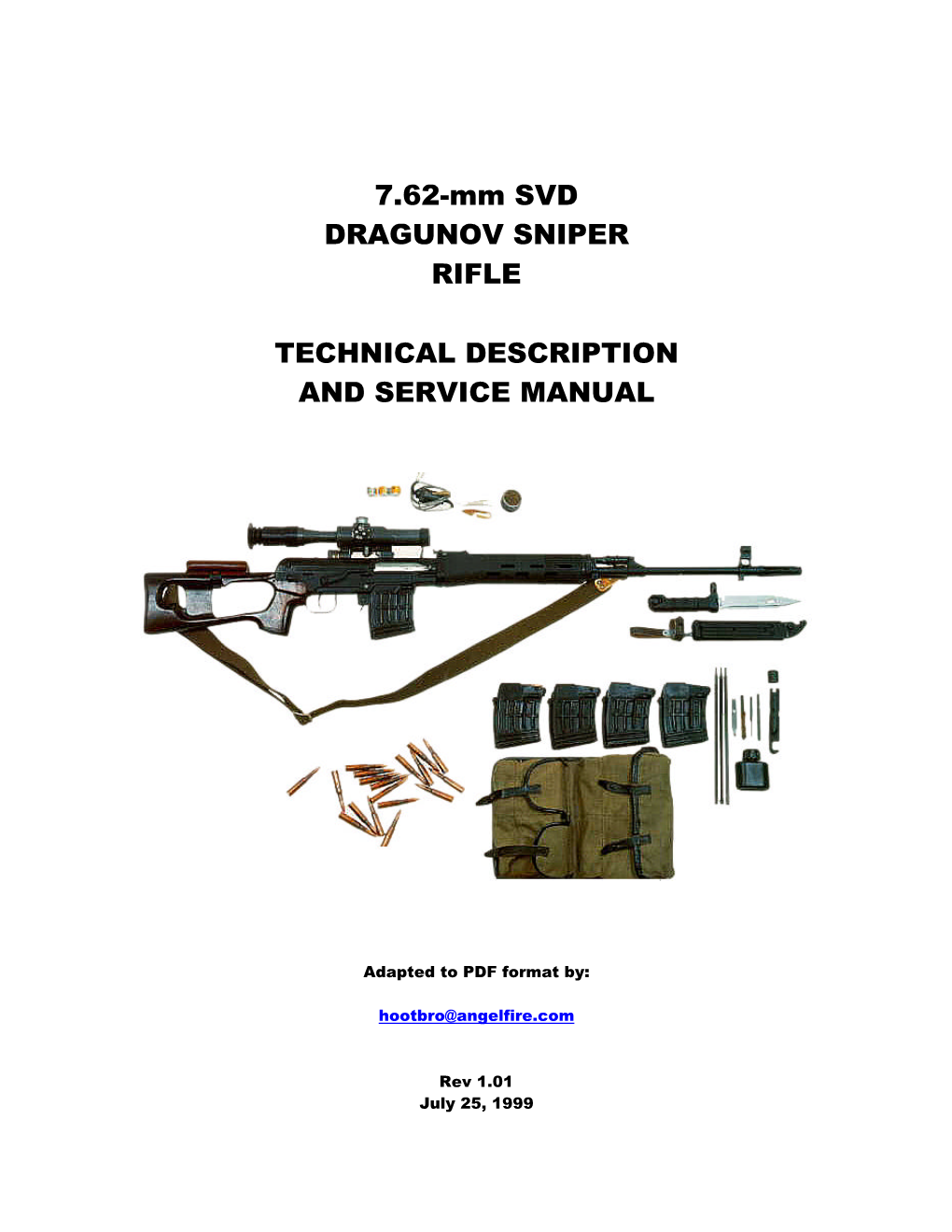 Dragunov Manual