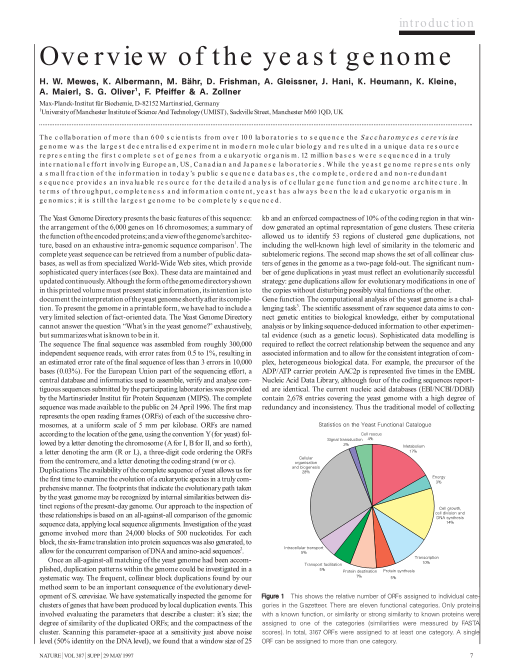 Genome's Letter 1 P7-8