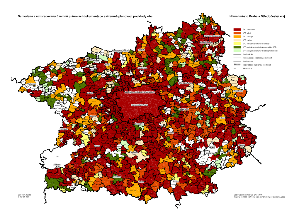 Schválená a Rozpracovaná Územně Plánovací Dokumentace a Územně