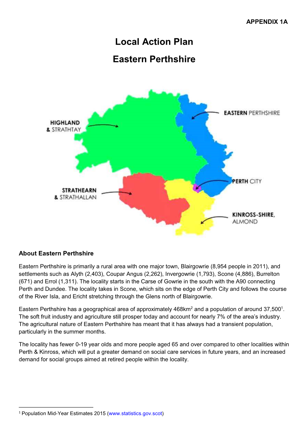 Local Action Plan Eastern Perthshire