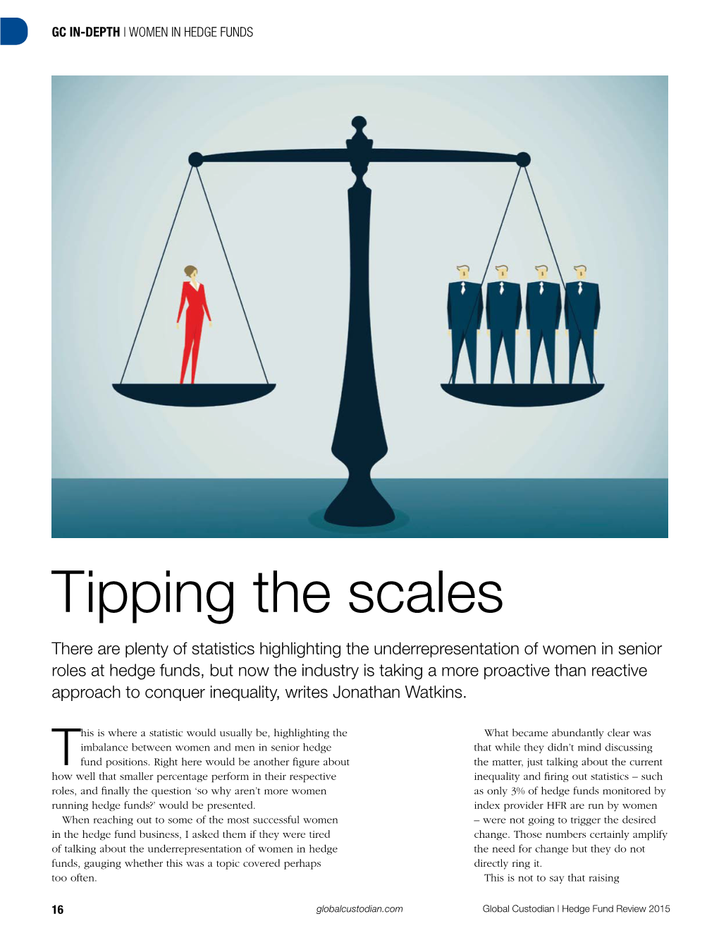 Tipping the Scales