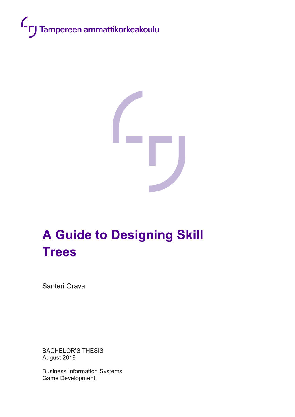 A Guide to Designing Skill Trees