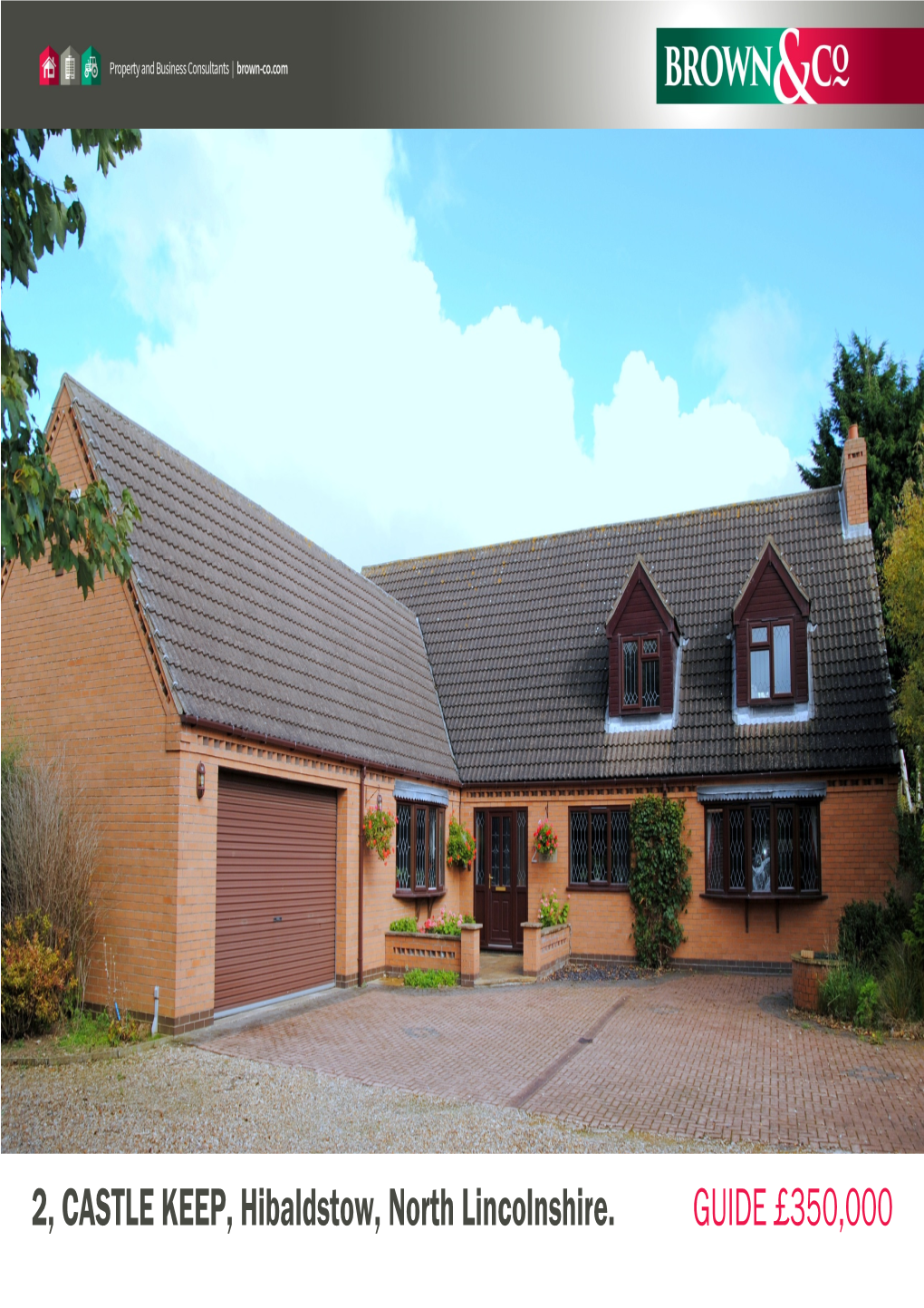 2, CASTLE KEEP, Hibaldstow, North Lincolnshire. GUIDE £ 350,000