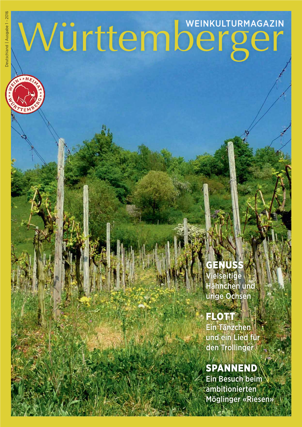 Wein Heimat Magazin Ausgabe 01/2016