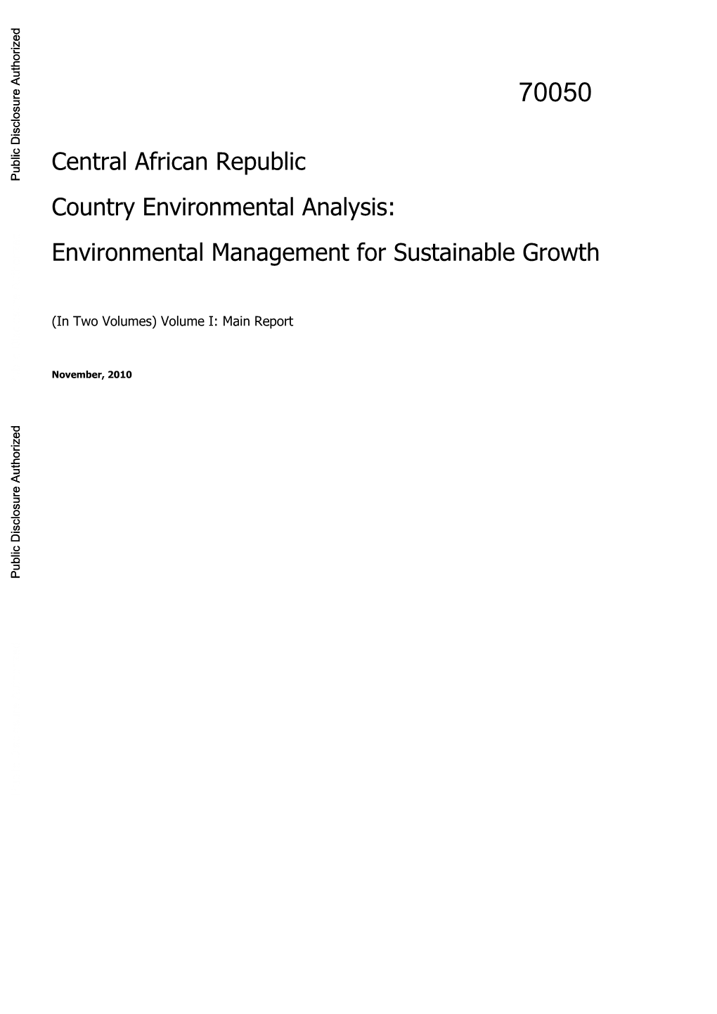 World Bank Document