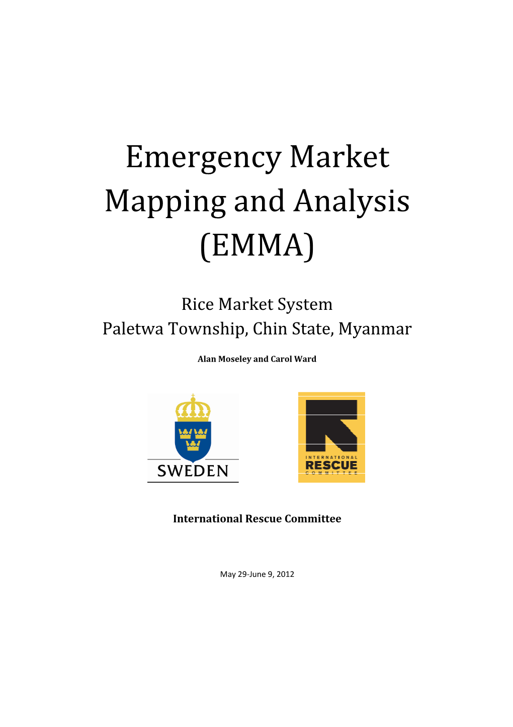 Myanmar EMMA Report FINAL