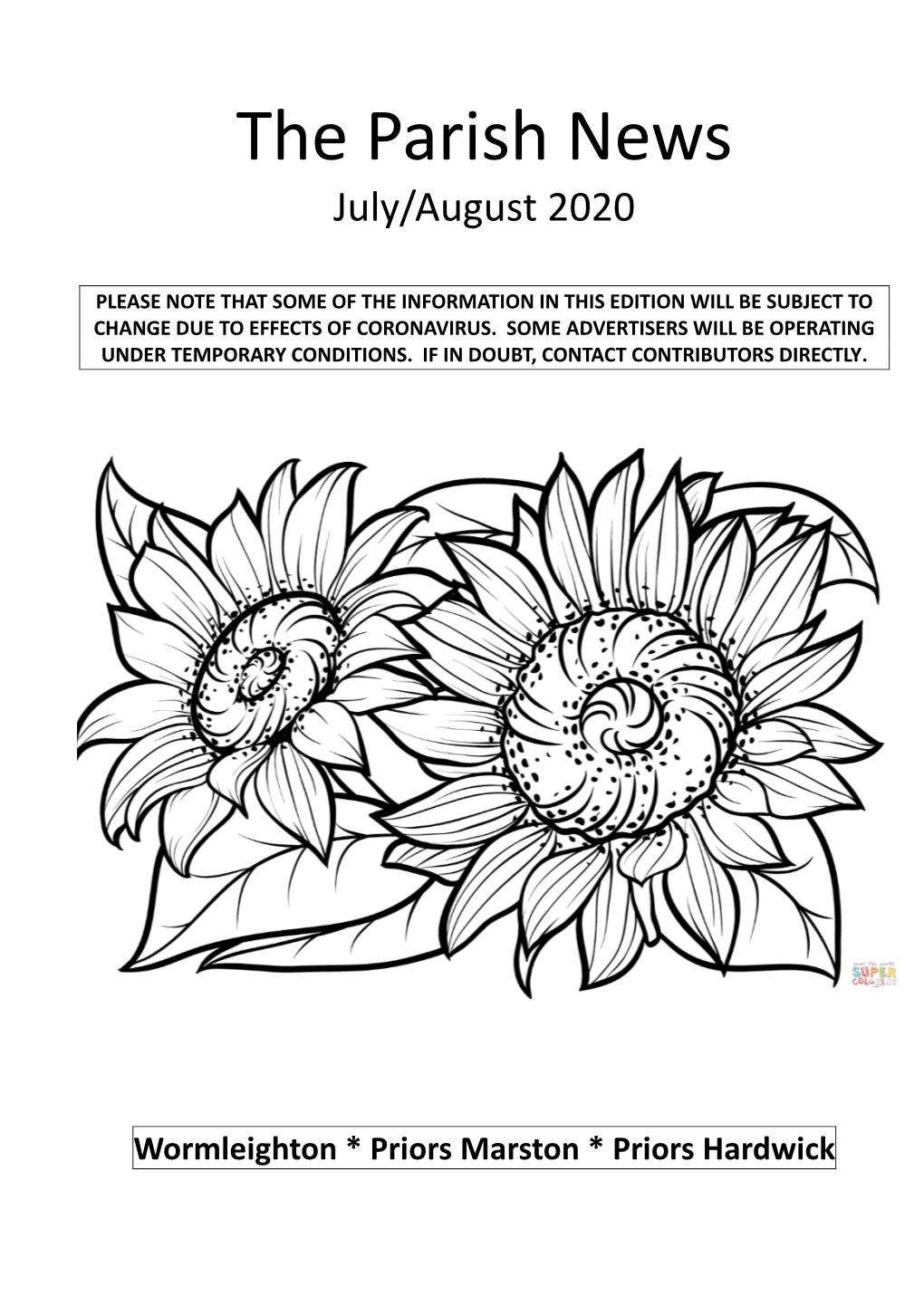 The Parish News July/August 2020